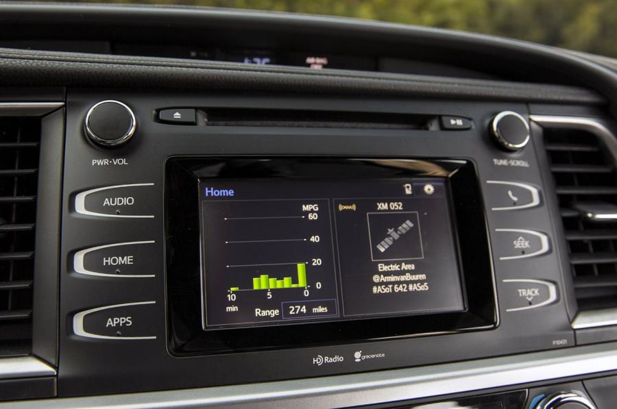 Детали интерьера Toyota Highlander (XU50) 2013 года  (фото 22 из 80)